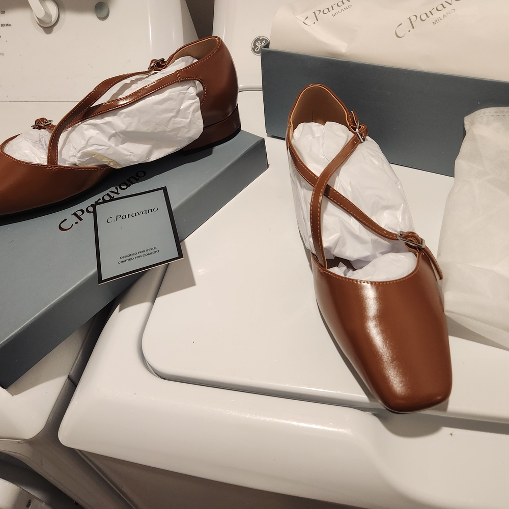 Women's Brown Leather Shoes